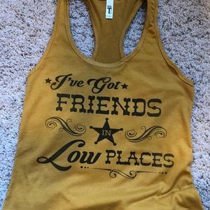 New Sublimation Racerback Tank I've got friends in low places